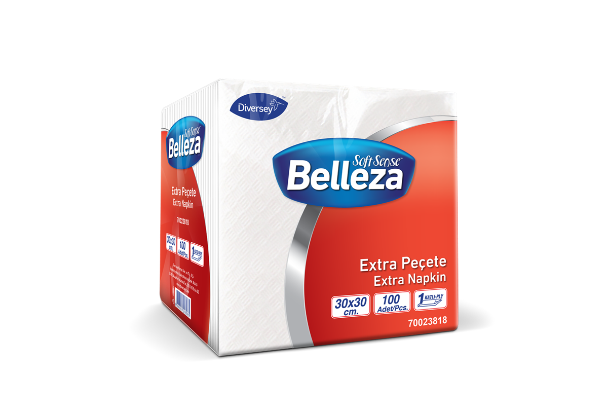 Belleza Extra Peçete 30x30 cm 100'lü