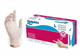 Dolphin Pudrasız Vinil Eldiven L